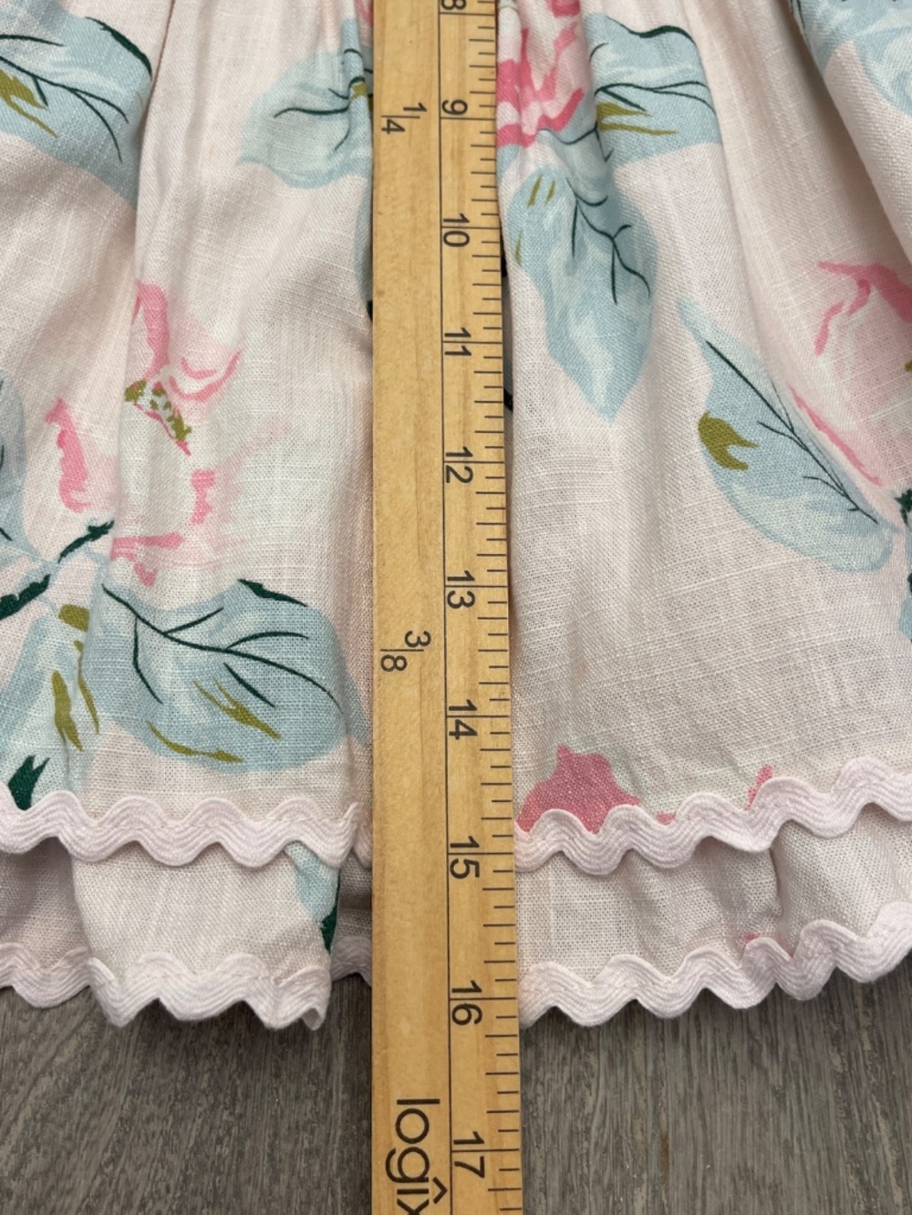 SweetHoney Magnolia Belle Dress Girls Size 5Y Multicolor Floral Cotton Linen - Picture 13 of 13